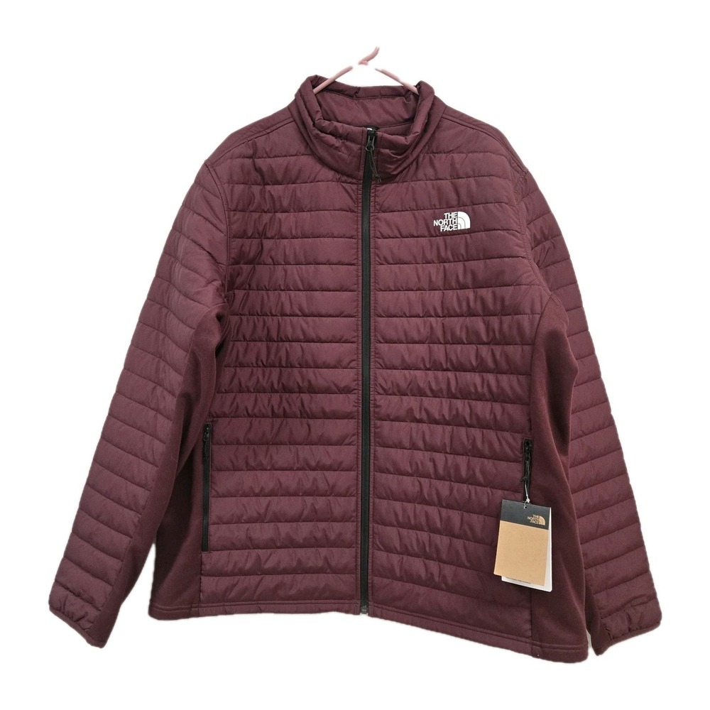 North Face Canyonlands Hybrid Puffer Jacket NWT Mens XXL Slim Fit Alpine Plum